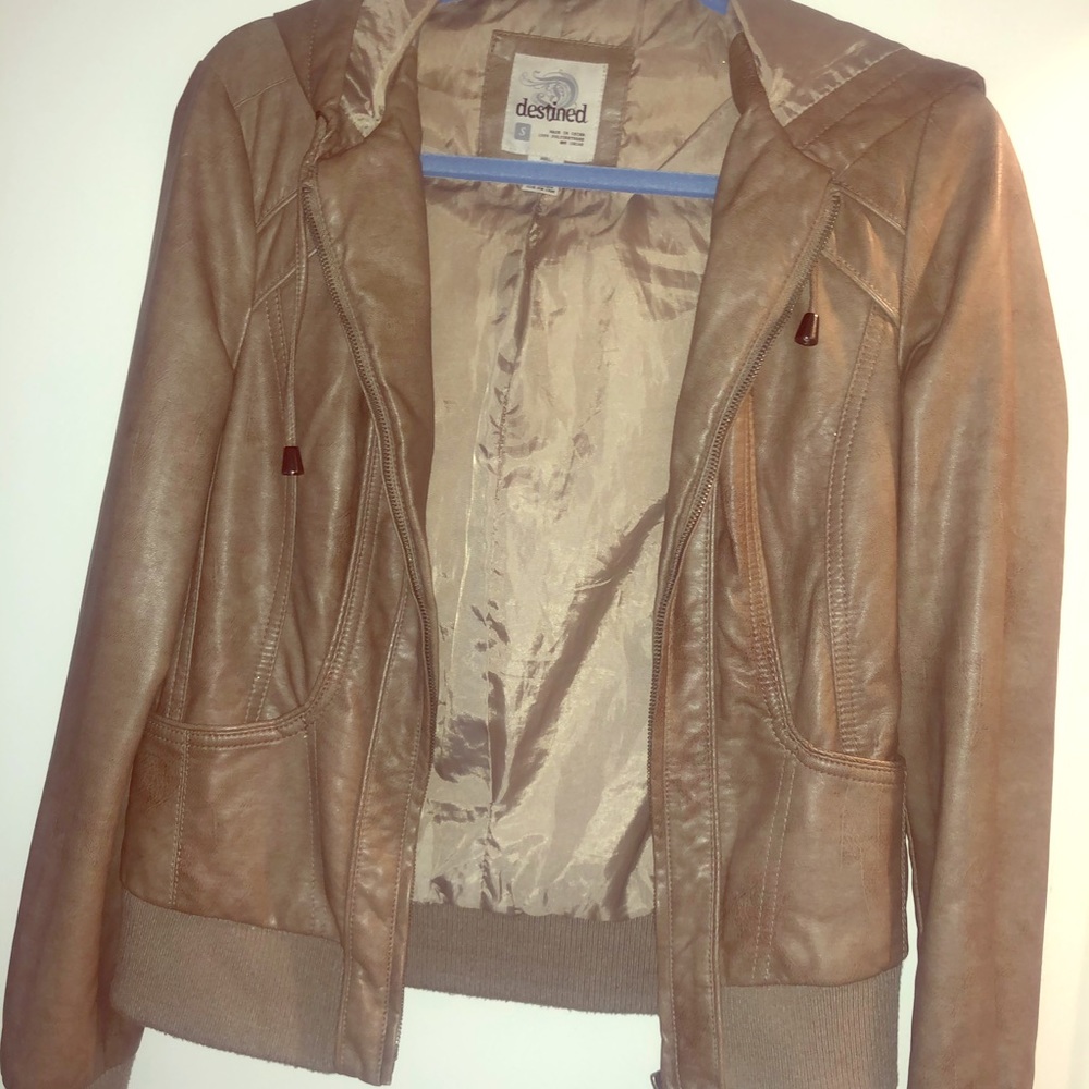 Leather jacket